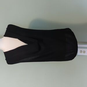 Lightweight Vince black knit tank